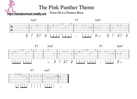 pink panther tab